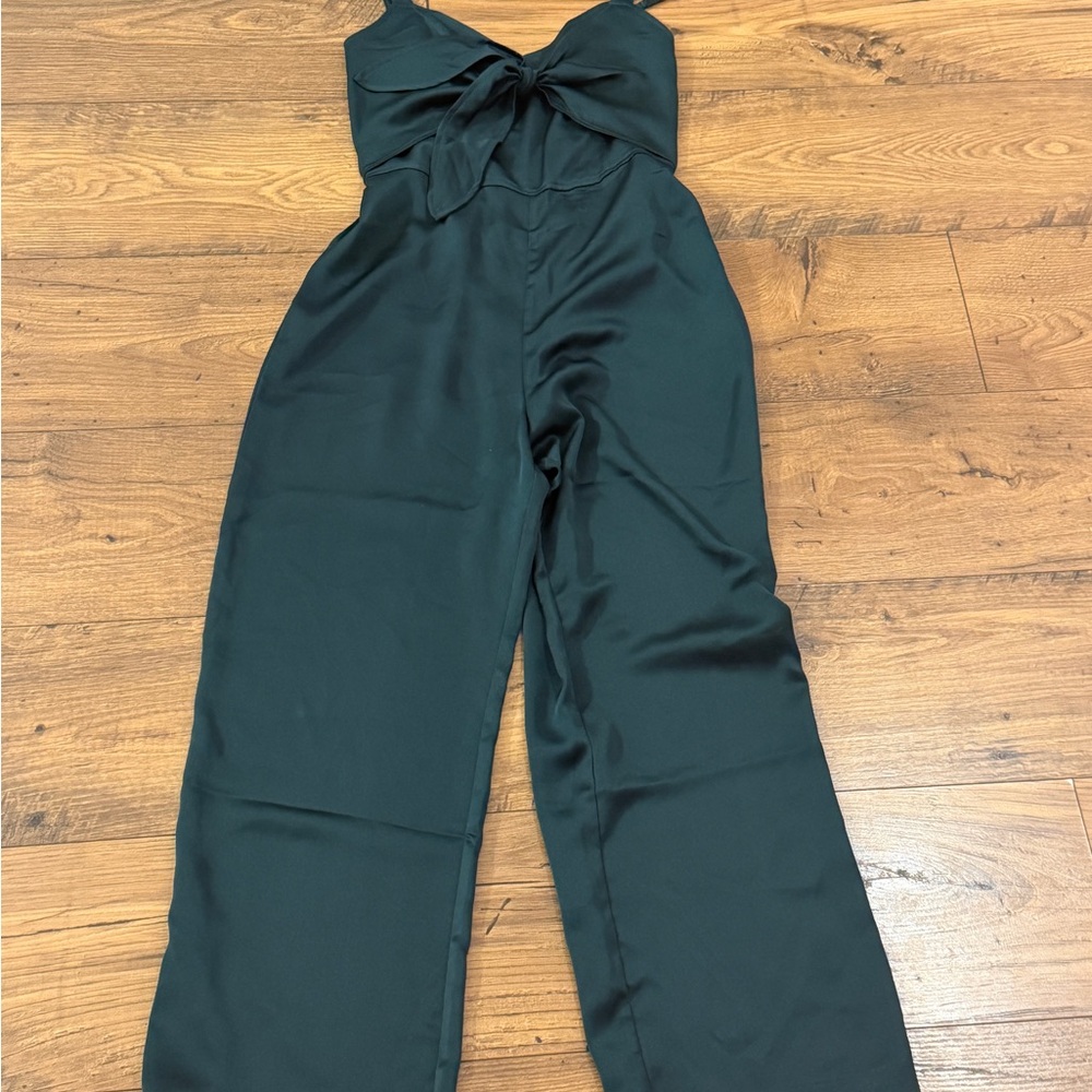 Abercrombie & Fitch Dark Green Jumpsuit